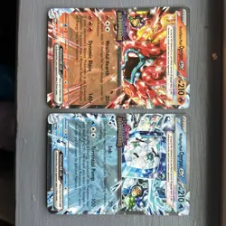 Pokemon TCG; Hearthflame & Wellspring Mask Ogerpon EX - SV06, 040 & 064 Stamped - Image 1