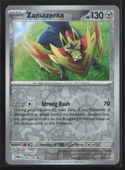 Zamazenta - 146/182 - Destined Rivals - Pokemon TCG - NM - Reverse Holo Rare - Image 1
