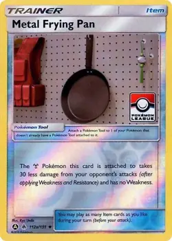 Metal Frying Pan - 112a/131 (Pokemon League) - Pokemon TCG - LP - Reverse Holo - Image 1