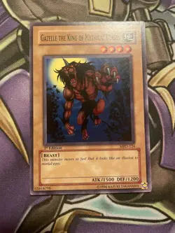Gazelle the King of Mythical Beasts - MRD-124 - Common - 1st Edition NM YuGiOh! - Image 1
