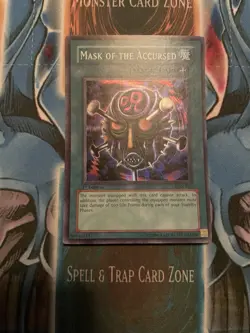 Yu-Gi-Oh! Mask of the Accursed LON-019 1st Edition Super Rare YuGiOh - NM - Image 1