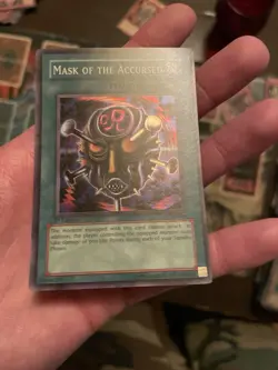 Yu-Gi-Oh! Mask of the Accursed LON-019 1st Edition Super Rare YuGiOh - NM - Image 3