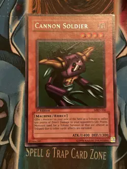 Cannon Soldier - MRD-106 - Rare - 1st Edition VLP YuGiOh! Metal Raiders - MRD - Image 1