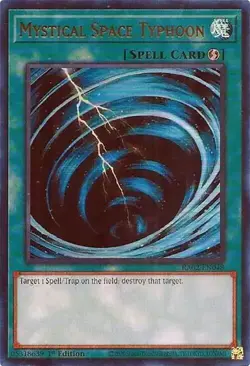 Mystical Space Typhoon (UR) - 25th Anniversary Rarity Collection II - Yu-Gi-Oh! - Image 1