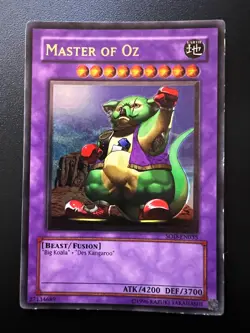 Master of Oz SOD-EN035 Ultimate Rare Unlimited Light Play+ Yugioh - Image 1