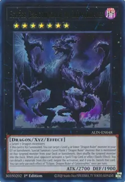 Eclipse, Dragon Ruler of Catastrophes - Alliance Insight - Yu-Gi-Oh! - LP - FOIL - Image 1