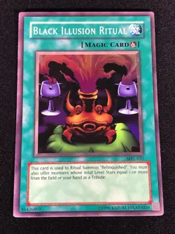 Yugioh Black Illusion Ritual MRL-051 Super (LP) - Image 1