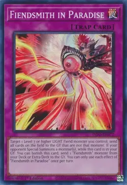 Fiendsmith in Paradise - The Infinite Forbidden - Yu-Gi-Oh! - NM - FOIL - Image 1