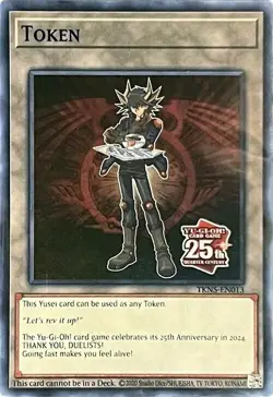 Token: Yusei - TKN5-EN013 - Rage of the Abyss - Yu-Gi-Oh! - NM - Foil - SEALED - Image 1