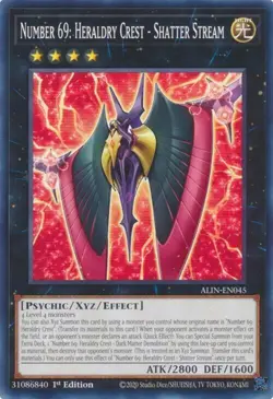 Number 69: Heraldry Crest - Shatter Stream - Alliance Insight - Yu-Gi-Oh! - LP - Image 1