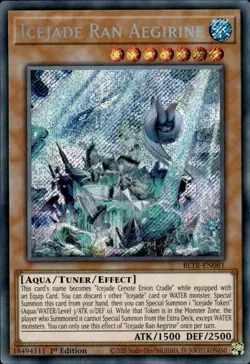 Icejade Ran Aegirine - Battles of Legend: Terminal Revenge - Yu-Gi-Oh! - NM FOIL - Image 1