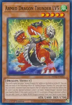 Armed Dragon Thunder LV5 - 2022 Tin of the Pharaoh's Gods - Yu-Gi-Oh! - LP - Image 1