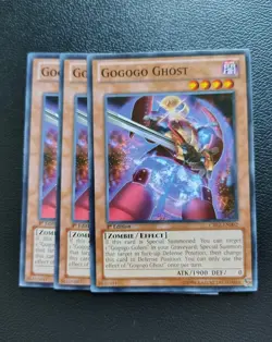 Yu-Gi-Oh - Gogogo Ghost 3X - Full Playset - Image 1