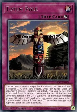 Totem Pole - Maze of Millennia - Yu-Gi-Oh! TCG - LP - 1st Edition - Image 1