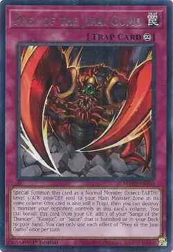 Prey of the Jirai Gumo - Maze of Memories - Yu-Gi-Oh! - NM - 1st Edition - Rare - Image 1
