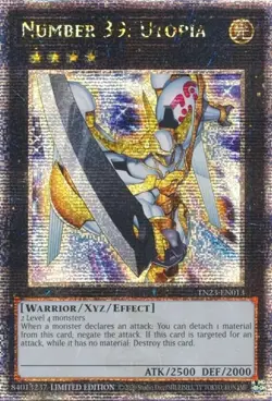 Number 39: Utopia - Yu-Gi-Oh! 25th Anniversary Tin - LP - 1st Edition - HOLO - Image 1