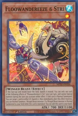 Floowandereeze & Stri - Yu-Gi-Oh! TCG - 1st Edition - Super Rare - HOLO - Image 1