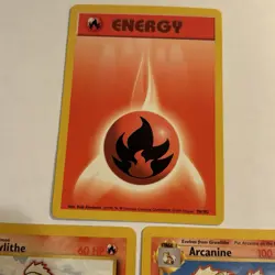 Vintage Pokemon Card Lot of 3 Base Set 1999 Rare Keiji Kinebuchi Art Set 90s - Image 4