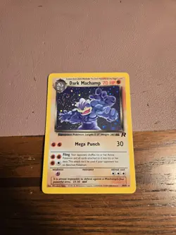Dark Machamp 10/82 Holo - Team Rocket WOTC 2000 - Vintage Rare Pokemon Card - Image 1