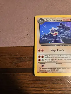Dark Machamp 10/82 Holo - Team Rocket WOTC 2000 - Vintage Rare Pokemon Card - Image 5