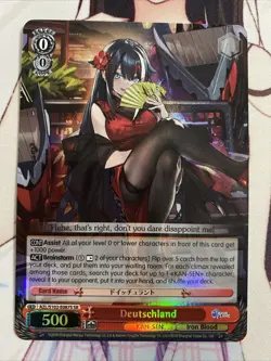 Weiss Schwarz Azur Lane - Deutschland AZL/S102-E087S SR Foil Card - Image 1