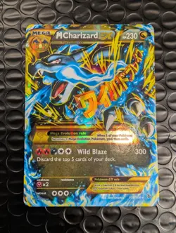 Pokemon TCG M Charizard EX (X) (Secret) 108/106 XY - Flashfire Secret Rare card - Image 1