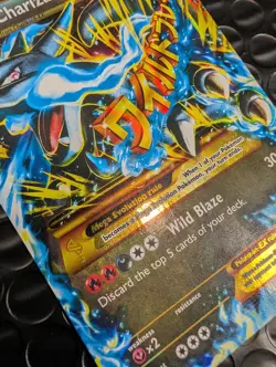 Pokemon TCG M Charizard EX (X) (Secret) 108/106 XY - Flashfire Secret Rare card - Image 2