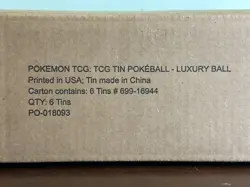 Pokemon Card Tcg Luxury Ball Case of 6 MINT! Rare! PSA 10 Potential see listings - Image 5