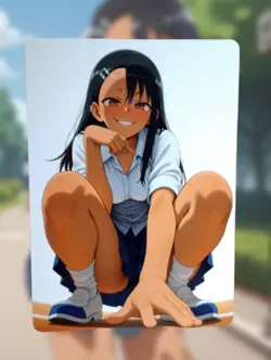 Hayase Nagatoro Don't Toy With Me, Miss Nagatoro Anime Waifu Sexy Hentai Card - Image 1