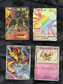 Huge Pokemon Cards Lot Of 23 Cards! Secret, Rare, Foil, Full Art, Umbreon & More - Image 3
