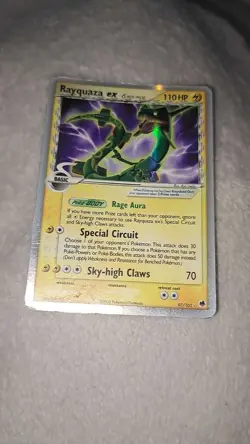 Rayquaza EX Delta Species 97/101 World Championship 2007 Pokemon Card - Image 1