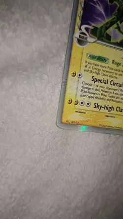 Rayquaza EX Delta Species 97/101 World Championship 2007 Pokemon Card - Image 3