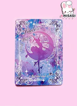 Sailor Moon Trading Card - Sailor Mars Karte Anime Manga Fan Made HXZ-R-19 - Image 3