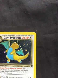 Pokemon Cards: Team Rocket 1st Edition Rare Holo: Dark Dragonite 5/82 - Image 4