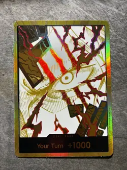 DON!! Card (Shanks) (Gold) - Premium Booster - The Best - Vol. 2 PRB-02 English - Image 1