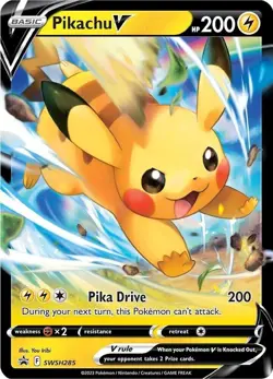 Pikachu V - SWSH285 - Sword & Shield Promo Cards - Pokemon TCG - LP - HOLO - Image 1