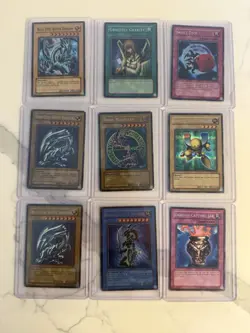 Yu-Gi-Oh! Vintage (12 Cards) - Blue-Eyes White Dragon, Dark Magician, + More! - Image 1