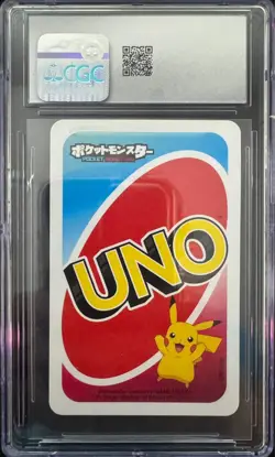 CGC 10 CHARIZARD POKEMON POCKET UNO GREEN PLAYING CARDS 2021 - Image 2