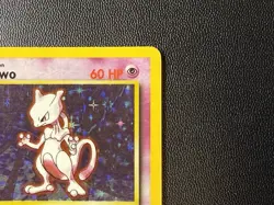 Pokemon Mewtwo TCG Base Set Holo Unlimited Rare Card 10/102 - Image 5