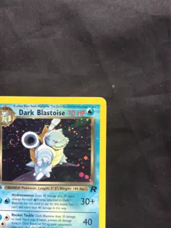 Pokemon Cards: Team Rocket 1st Edition Rare Holo: Dark Blastoise 3/82 - Image 4