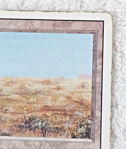 MTG Revised Dual Land Scrubland LP Reserved List 1994 Original Magic VTG - Image 3