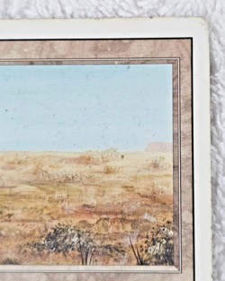 MTG Revised Dual Land Scrubland LP Reserved List 1994 Original Magic VTG - Image 3