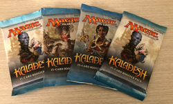 MTG KALADESH Booster Pack x 4 Factory Sealed - Image 1