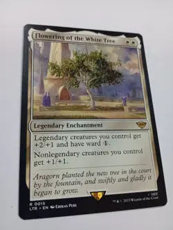 Flowering of the White Tree MtG LOTR Tales of Middle-Earth Rare - Image 1