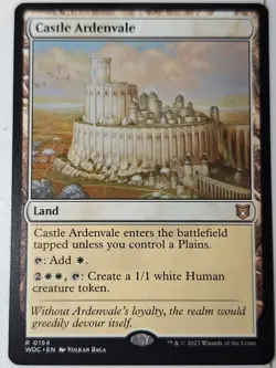 Castle Ardenvale - Commander: Wilds of Eldraine - Magic the Gathering MTG Nice! - Image 1