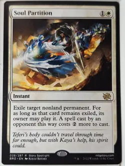 Soul Partition - The Brothers' War - Magic the Gathering MTG Nice! - Image 1