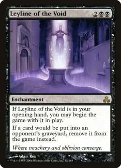 Leyline of the Void - Guildpact - 52/165 - MTG - MP - Rare - Image 1