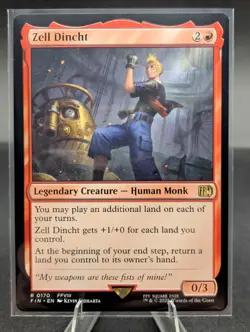 Zell Dincht - 0170 - Final Fantasy - MTG - NM/M - Image 1
