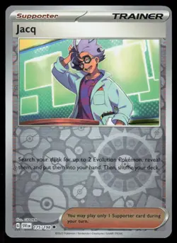 Jacq 175/198 Reverse Holo Pokemon Scarlet & Violet LP - Image 1