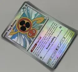 Pokemon Prismatic Evolutions Fan Rotom #085PBALL Basic Reverse Holo #085/131 - Image 3